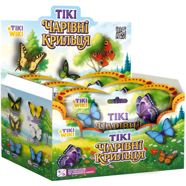 Фото - Стретч-антистресс Tiki Wiki ТИКИ ВОЛШЕБНЫЕ КРЫЛЬЯ (в диспл.) (SQ018)